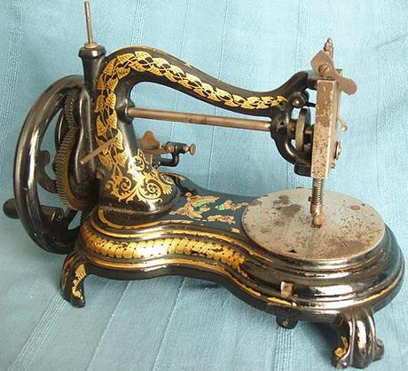 First sewing machine