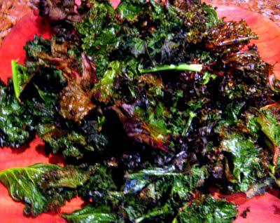 Next Best Thing to Potatoe Chips: Baked Kale