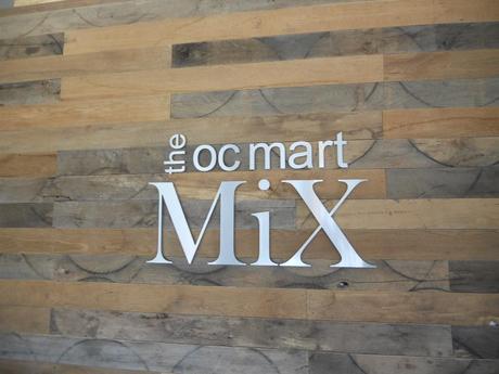 Interior sign of OC Mart Mix