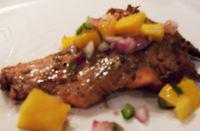 Salmon-mango