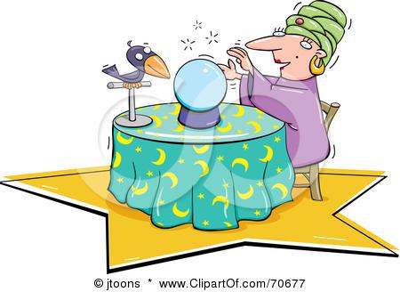 Crystal ball clipart