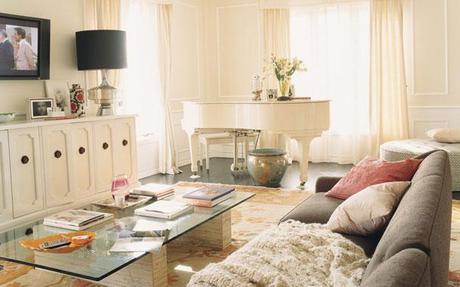 Simply lovely living rooms from Domino