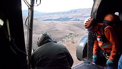 Mountain rescue practice with the Mountain Club of South Africa - June 2011