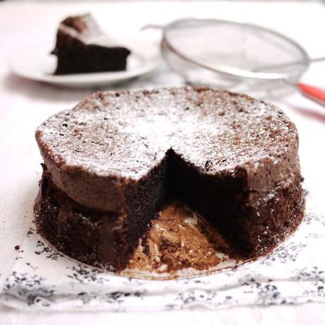 Sunken Chocolate Cake