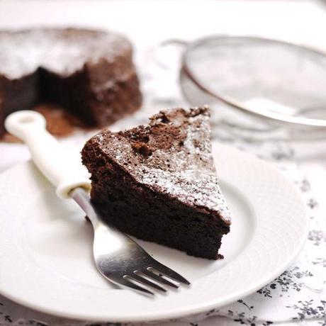 Sunken Chocolate Cake
