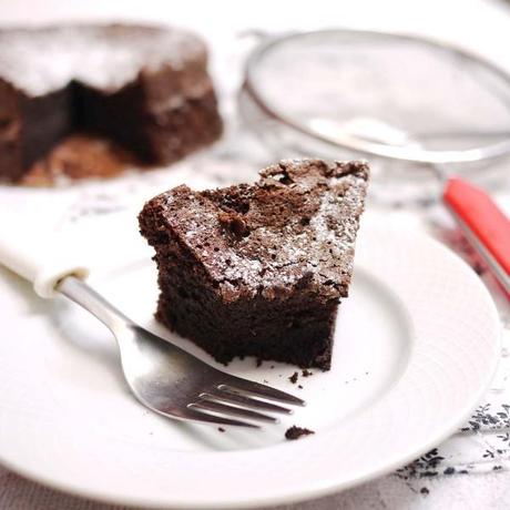 Sunken Chocolate Cake