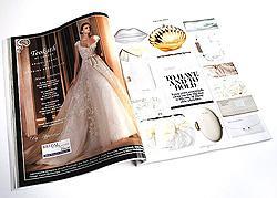 best UK wedding magazine review layout and design