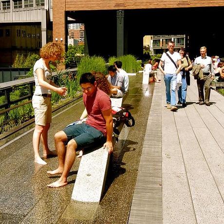 Warm Day on the High Line