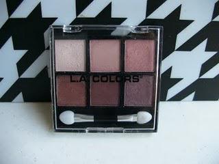 L.A Colors Eyeshadow Swatches and Review