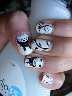 NOTW: Totoro Nails! :D