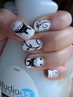 NOTW: Totoro Nails! :D