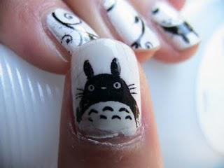 NOTW: Totoro Nails! :D