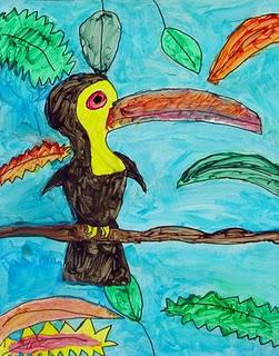 Toucan Painting