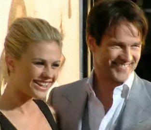 Anna Paquin and Stephen Moyer at the True Blood Season 4 Premiere