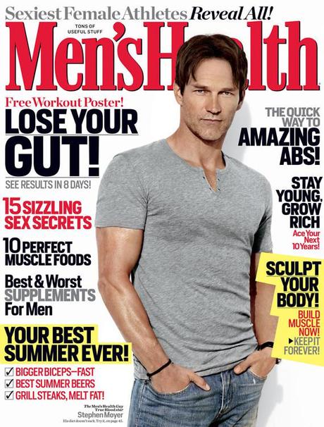 Stephen Moyer featured in Men’s Health Magazine