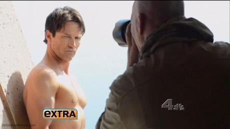 Video and pics: Stephen Moyer in Men’s Health Magazine on EXTRA