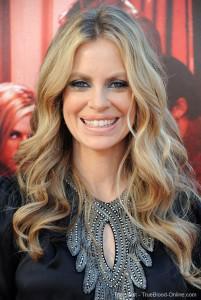 Help Kristin Bauer stay awake on Extra TV at The Grove today