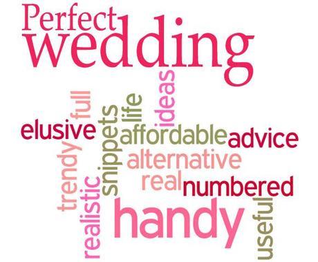 word cloud Perfect Weding Magazine review