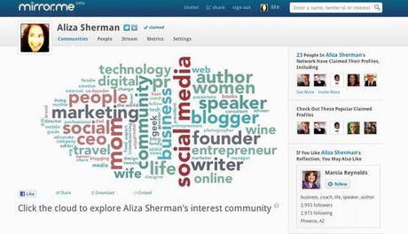 Mirror.me _ Aliza Sherman - social media, mom, author, writer, blogger