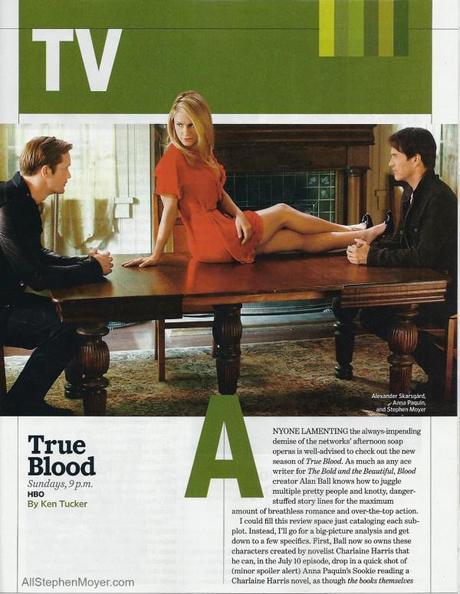 True Blood in Entertainment Weekly and People Magazine