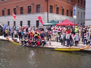 Brindleyplace Dragonboat Race, Birmingham