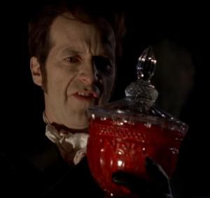 Russell Edgington with Talbot in a jar