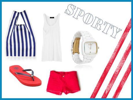 Fourth of July style: sporty