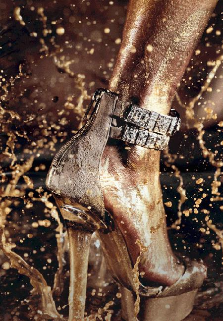 Jimmy Choo Crystal Anniversary by Marilyn Minter 