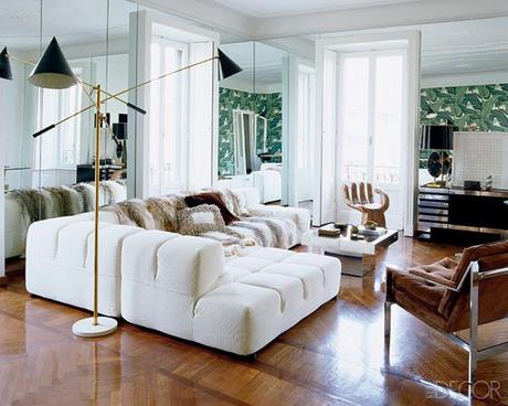 Nate Berkus living room Martinique via Elle Decor