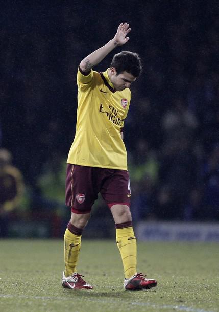 Arsenal's Spanish player Cesc Fabregas