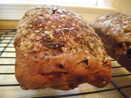 DSCF6102 650x487 Apricot and Raisin Energy Bread 