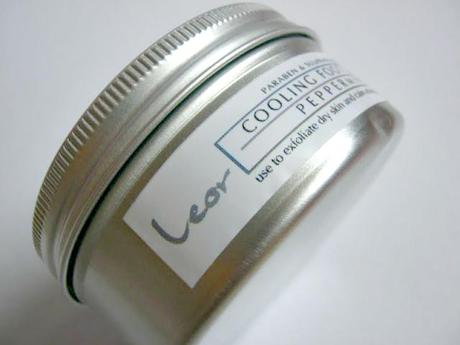 Leor Cooling Peppermint Foot scrub