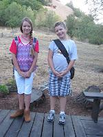 First Day of Third Grade and Fifth Grade