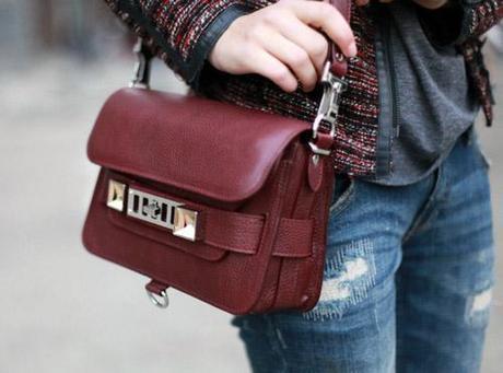 THE FALL BAG // Burgundy