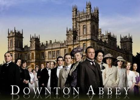 The cast of Downton Abbey: Soon to be ruffled.