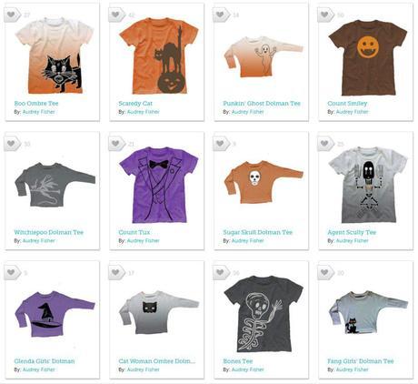 Audrey Fisher Halloween T-Shirt Event – Choose your Favorite