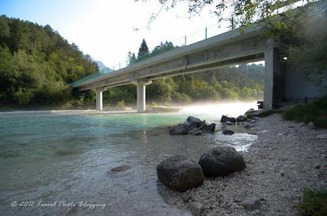 Kayaking on Soča river