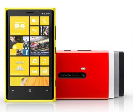 Colourful Nokia Lumia 920