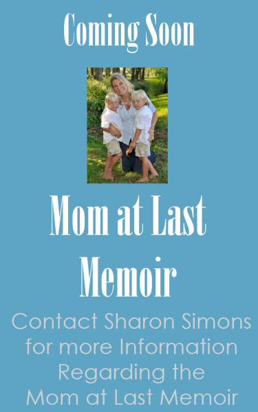 Mom at Last Memoir coming Soon page