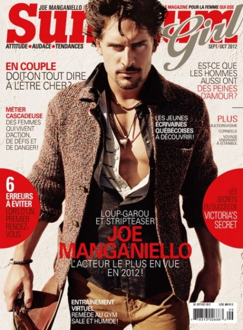 Photos: Joe Manganiello in Summum Girl Magazine - Paperblog