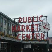 Famous Pikes Place Market Sign