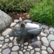 Bronze Statue - Flying Pig
