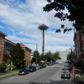 Space Needle from far away