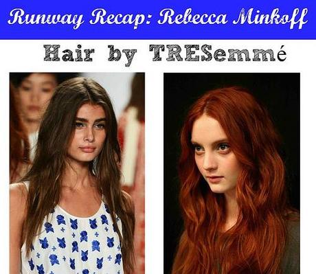 Runway Recap: Rebecca Minkoff - Hair by TRESemmé