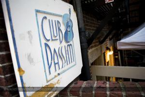 Club Passim sign and exterior