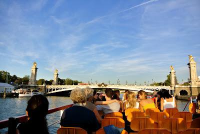 sunset from the seine