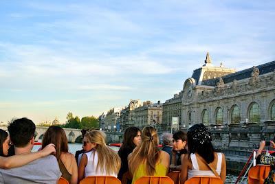 sunset from the seine