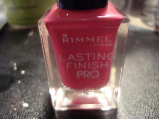 Posh pink nail look
