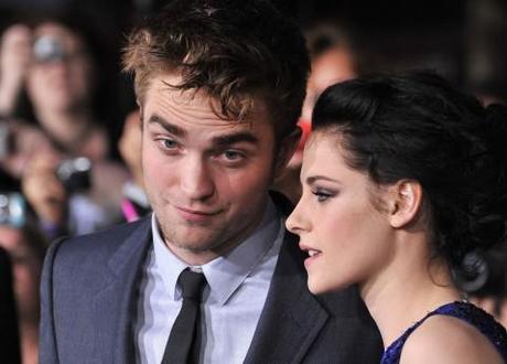 Robert Pattinson and Kristen Stewart, in happier days.