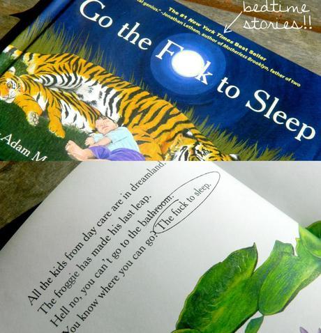 go the fuck to sleep bedtime story